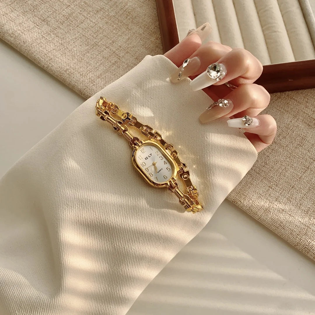 Női karórák Top márkájú luxus karórák női divatos arany karkötős óra női elegáns óra női montre femme