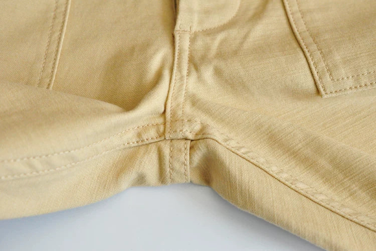 SauceZhan OG107 Utility  Katonai  Klasszikus Cargo Olive Férfi  Nadrág Szatén Pamut Egyenes Fazonú