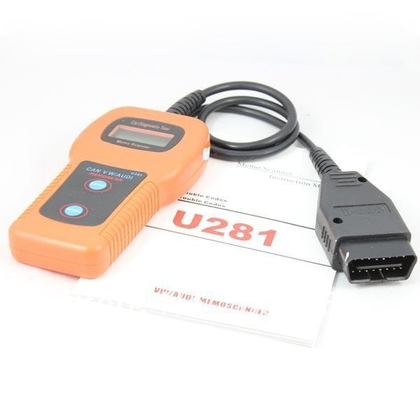 U281 VW AUDI SEAT SKODA VAG kézi autódiagnosztikai ABS légzsák váltó műszer