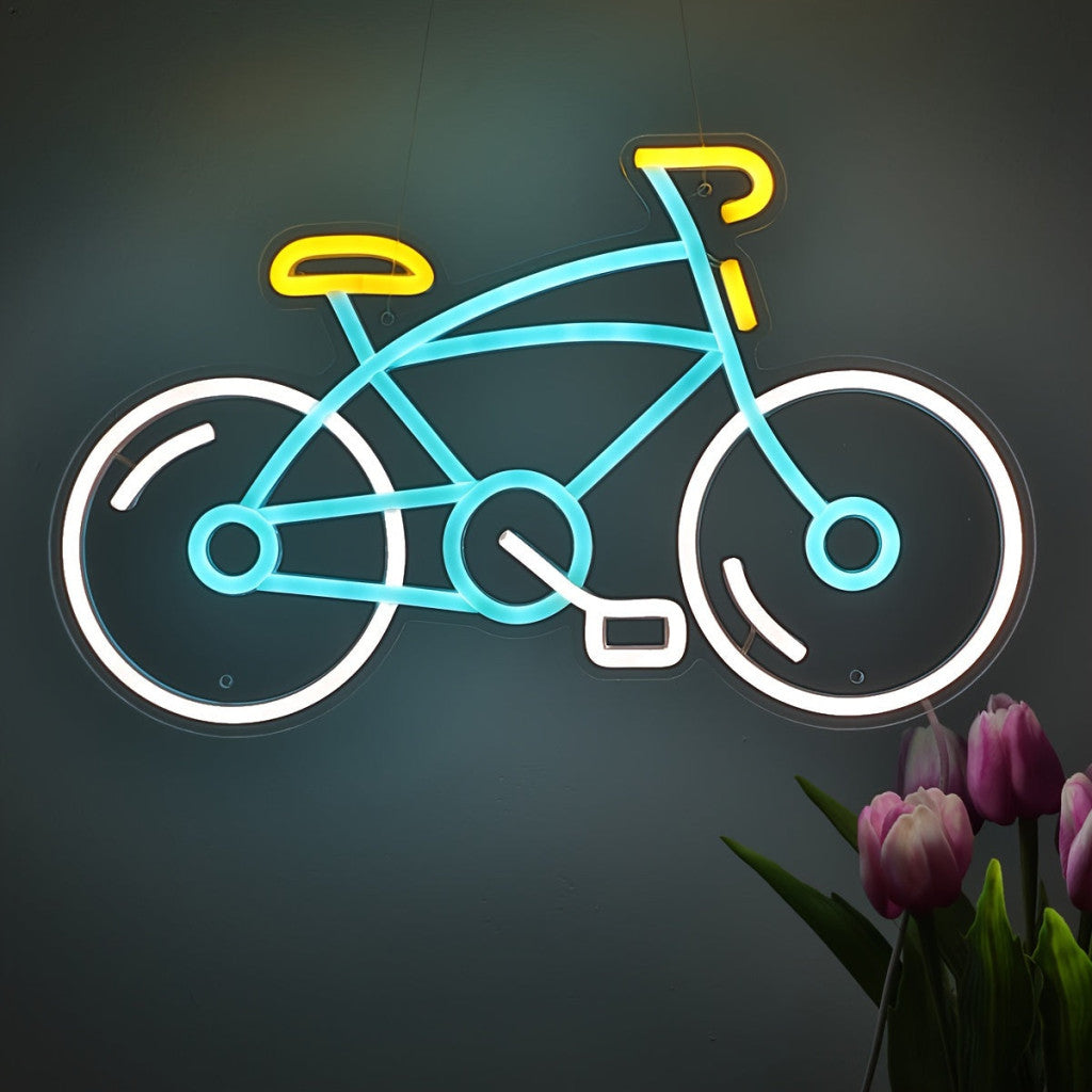 Kerékpár LED Neon Tábla