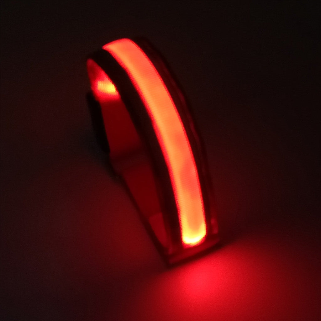 LED-es futó karszalag