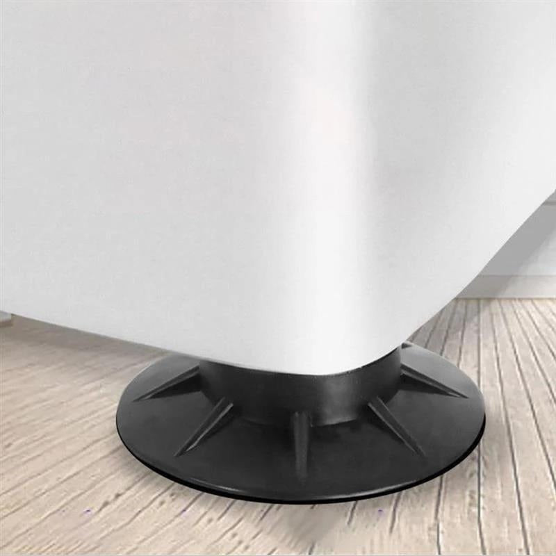 4db Anti-Vibrációs Mosógép Párna - Csúszásmentes, Zajcsökkentő Műanyag