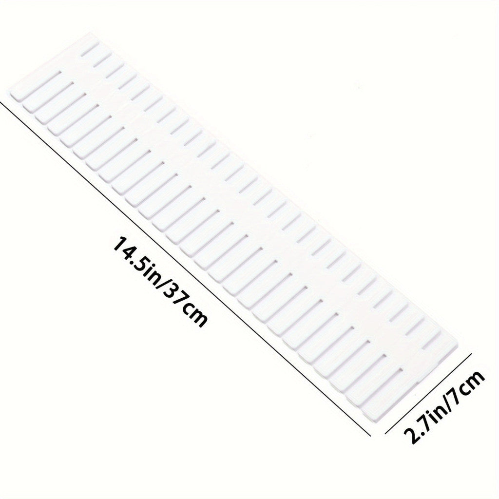 4db Fehér Fiókelválasztó - Állítható és Testreszabható Tároló szervező
