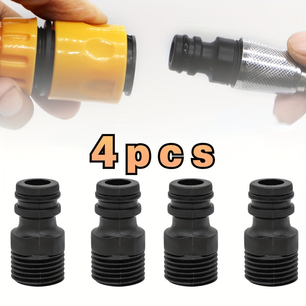 4 darab PVC műanyag spirál csőadapter
