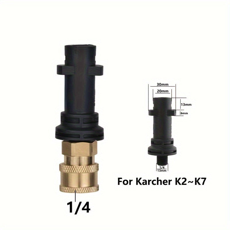 1/4 Gyorscsatlakozó Nyomásos Mosó Adapter