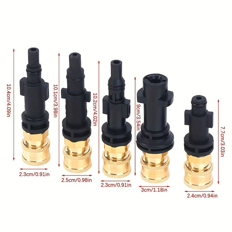 1/4 Gyorscsatlakozó Nyomásos Mosó Adapter