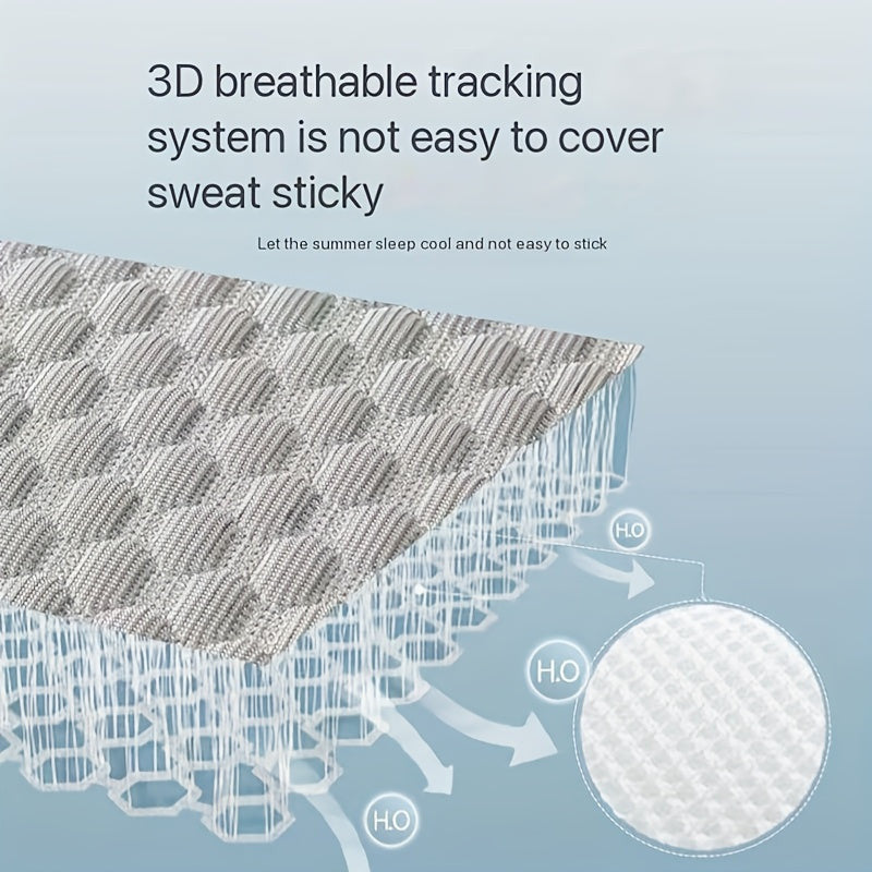 2db Luxus 3D Hűsítő Selyem Párna - Légáteresztő, Hipoallergén Nyaki Támaszos