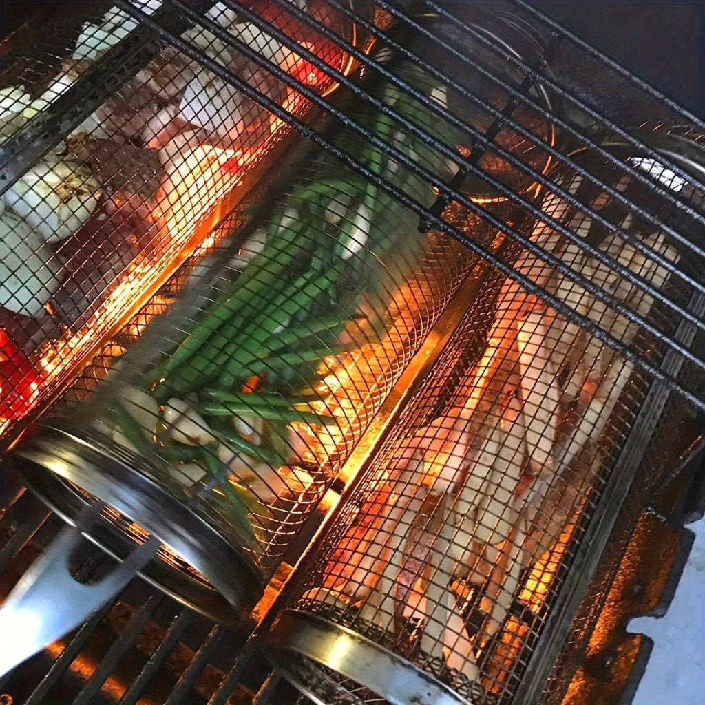 Luxus Gördülő Grillező Kosár készlet