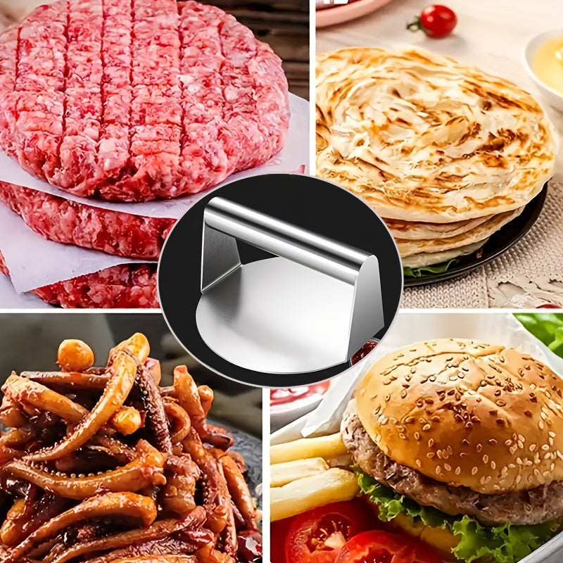 4-részes burgerprés készlet hőálló nyéllel