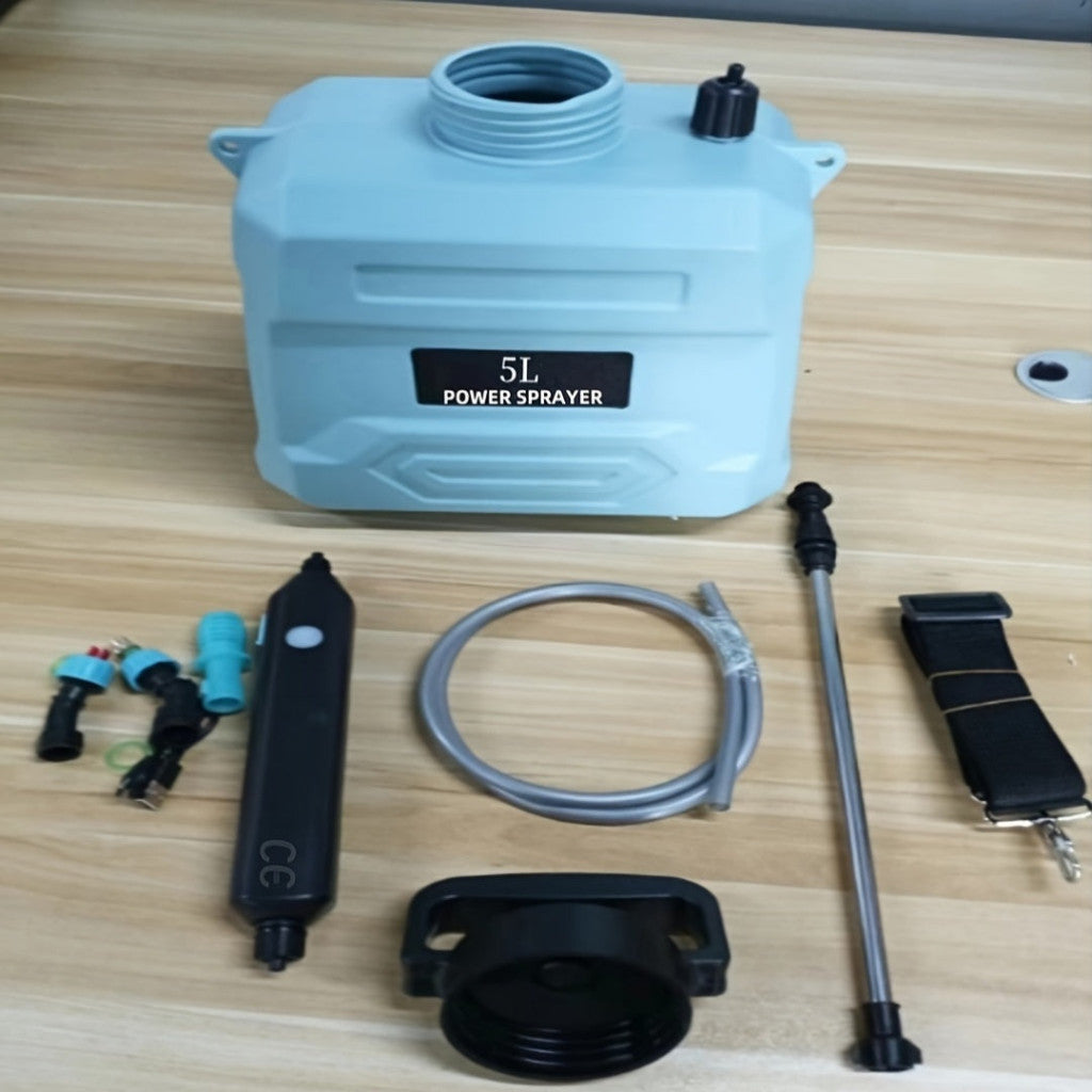 5L USB újratölthető elektromos permetező állítható fúvókával