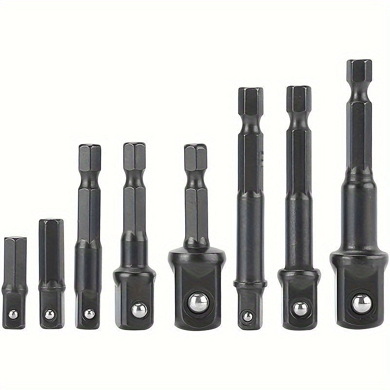 8 darabos ütésálló fúrószár adapter készlet