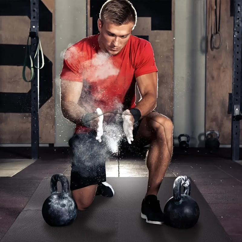 46 fekete EVA egymásba illeszkedő fitnesz szőnyegek Barna/EVA-Keresztminta-46 darab