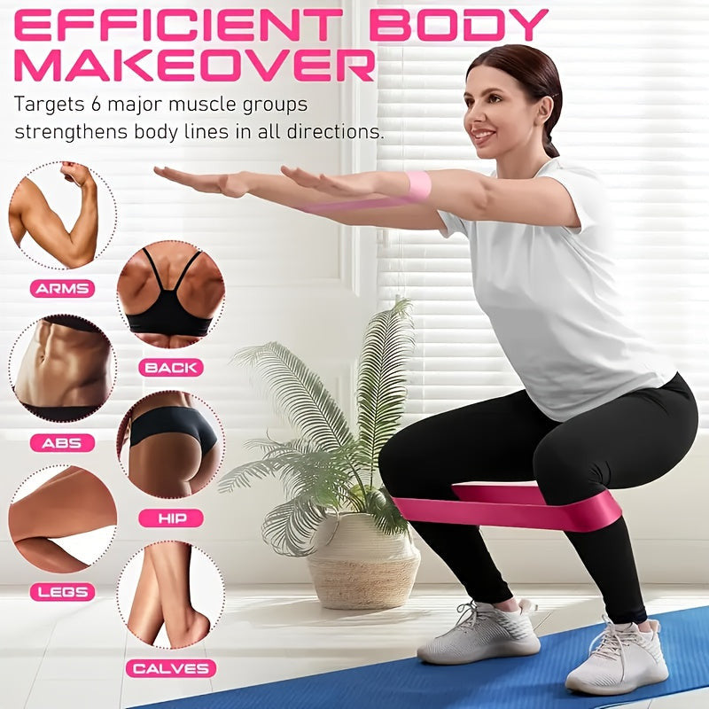 10db Pilates Fitness Készlet Rózsaszín, 10 darabos készlet, Pilate