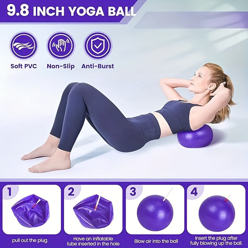 10db Pilates Fitness Készlet Pilate 10 részes kék szett