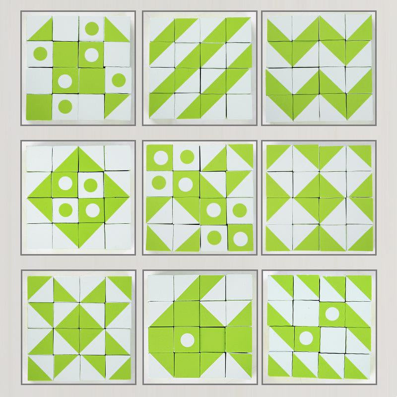 3D-s fa kirakós