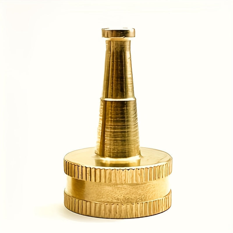 5 cm-es nagynyomású víztömlő fúvóka réz zárószeleppel, 3/4" menettel, 2db-os készlet
