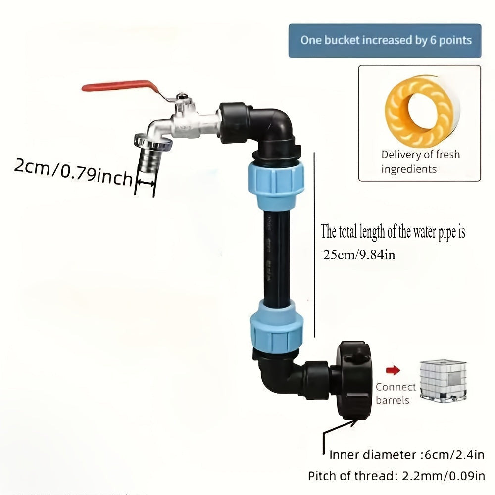 IBC Adapter Készlet – Réz Csapcsatlakozóval