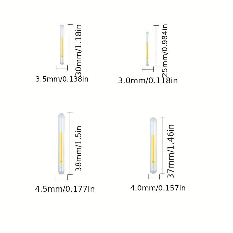 100db éjszakai horgász világító botok