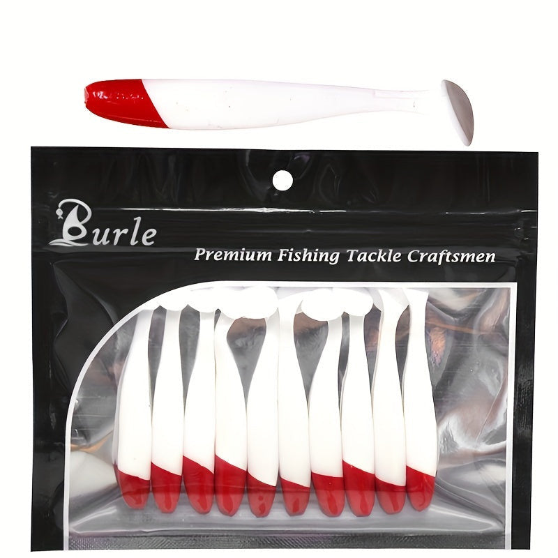 10db Soft Lure mesterséges, szilikon puha csali