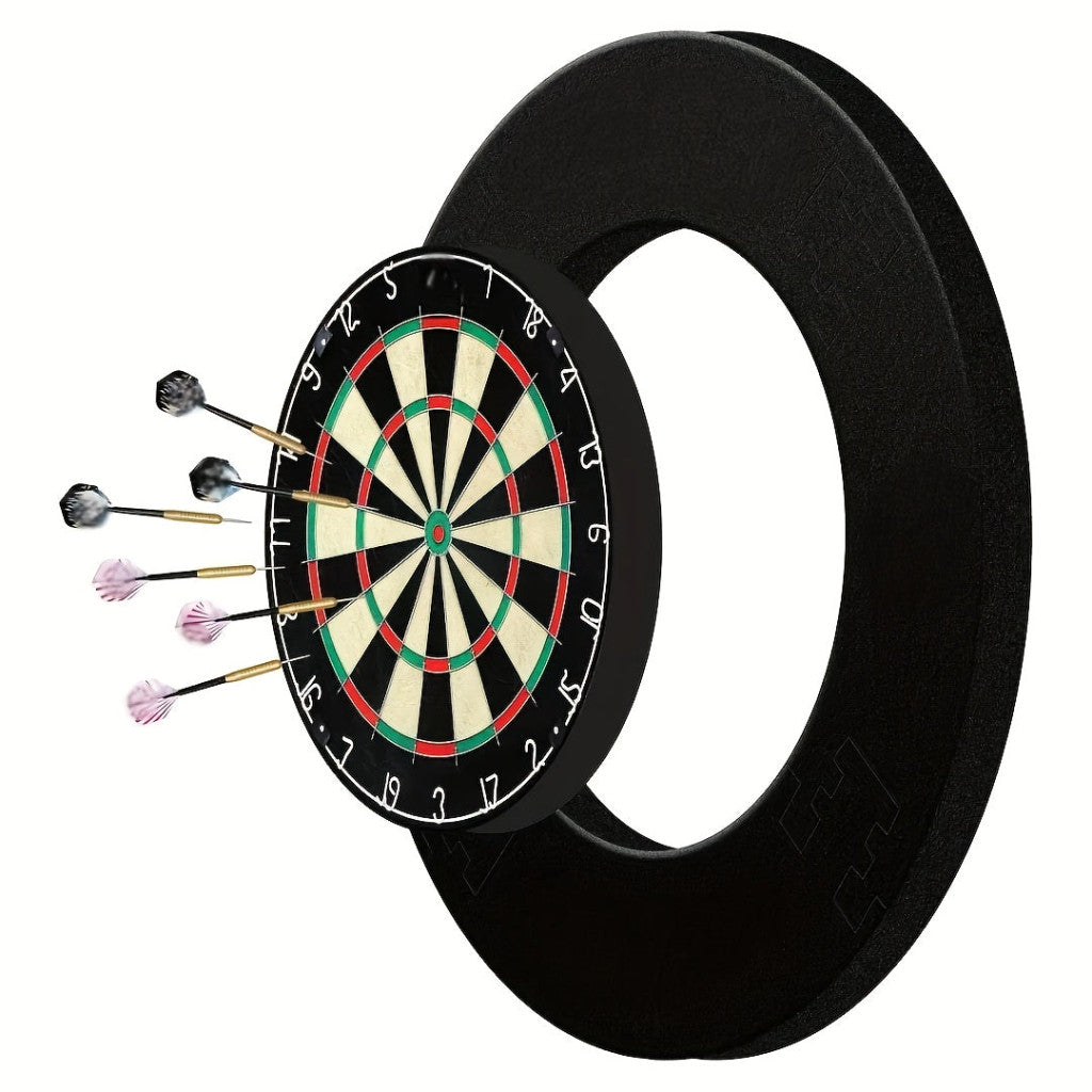 Kompatibilis standard dart táblához, nehézterhelésű EVA hab falvédő snap-rögzítő gyűrűvel