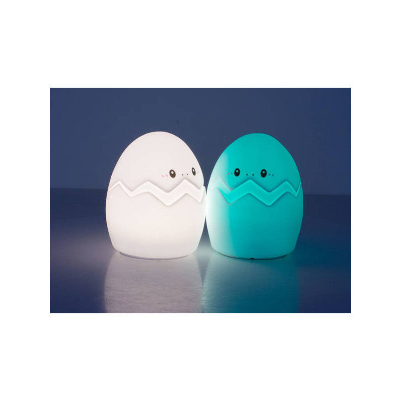 Gyerek éjjeli fény RGB érintős USB tojás - LED