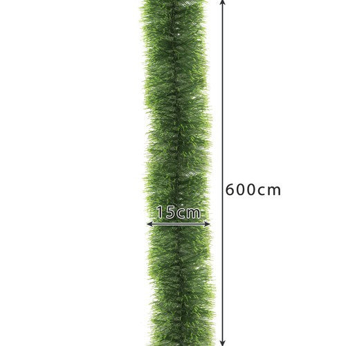 Karácsonyi füzér - zöld 6m Ruhhy 22308