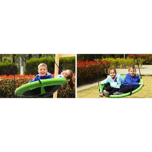Hinta gólyafészek 100 cm zöld-fekete 23514
