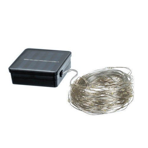 Napelemes fényfüzér 15m IP44 Gardlov 24007