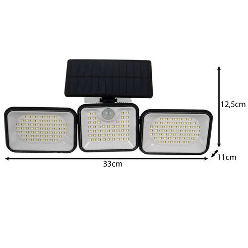 Napelemes lámpa 180 LED Izoxis 24889