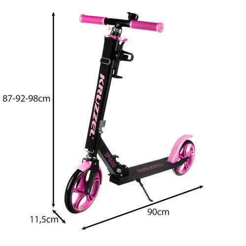 Spidoo rózsaszín roller Kruzzel 25628