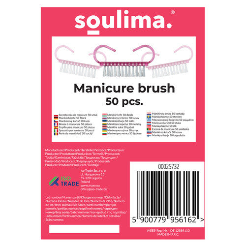 Manikűr kefe - 50 db Soulima 25732