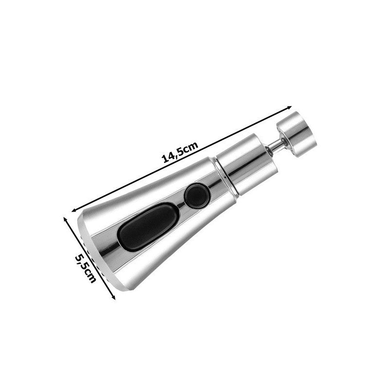 3 az 1-ben konyhai adapter perlator, csaptelep