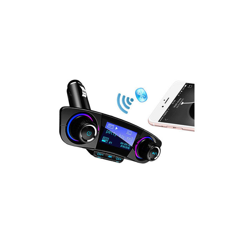 8 az 1-ben Bluetooth-os Autós FM sugárzó USB-vel