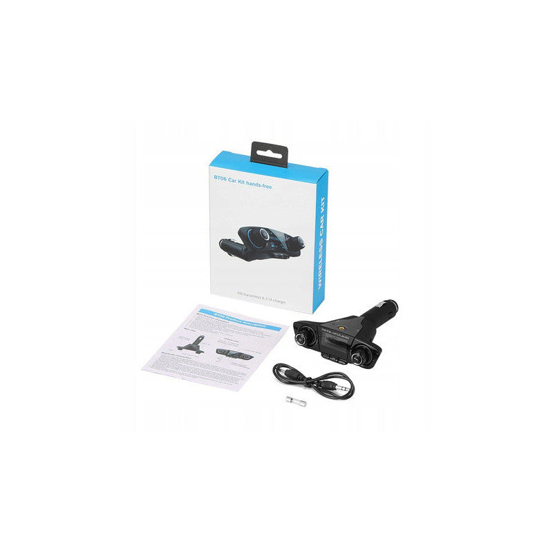 8 az 1-ben Bluetooth-os Autós FM sugárzó USB-vel
