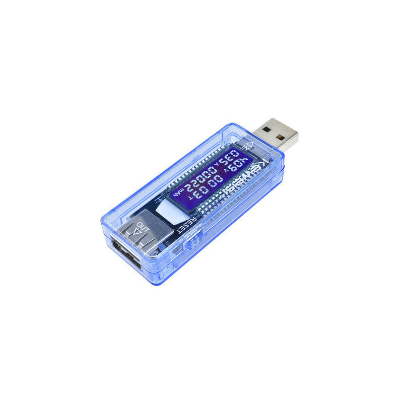 USB töltőáram mérő és feszültségmérő - digitális voltmérő és ampermérő