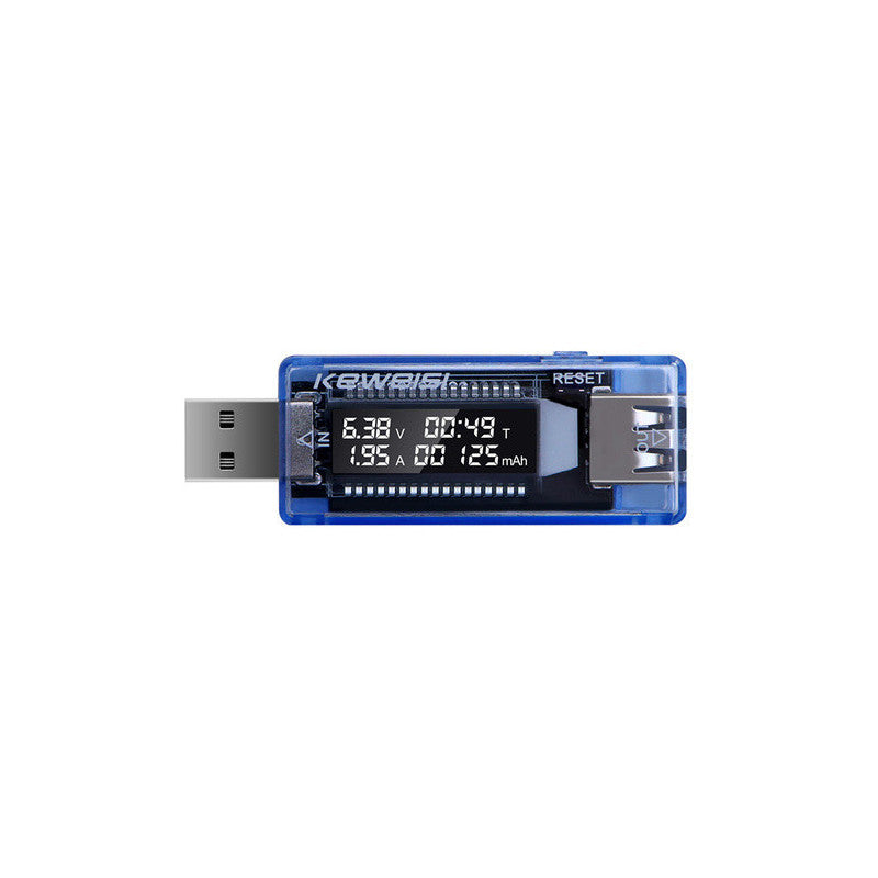 USB töltőáram mérő és feszültségmérő - digitális voltmérő és ampermérő