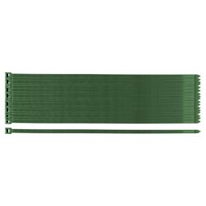 NEO TOOLS Kerti kötegelő, gyorskötöző 7,6x380mm, 50db, zöld 15-971